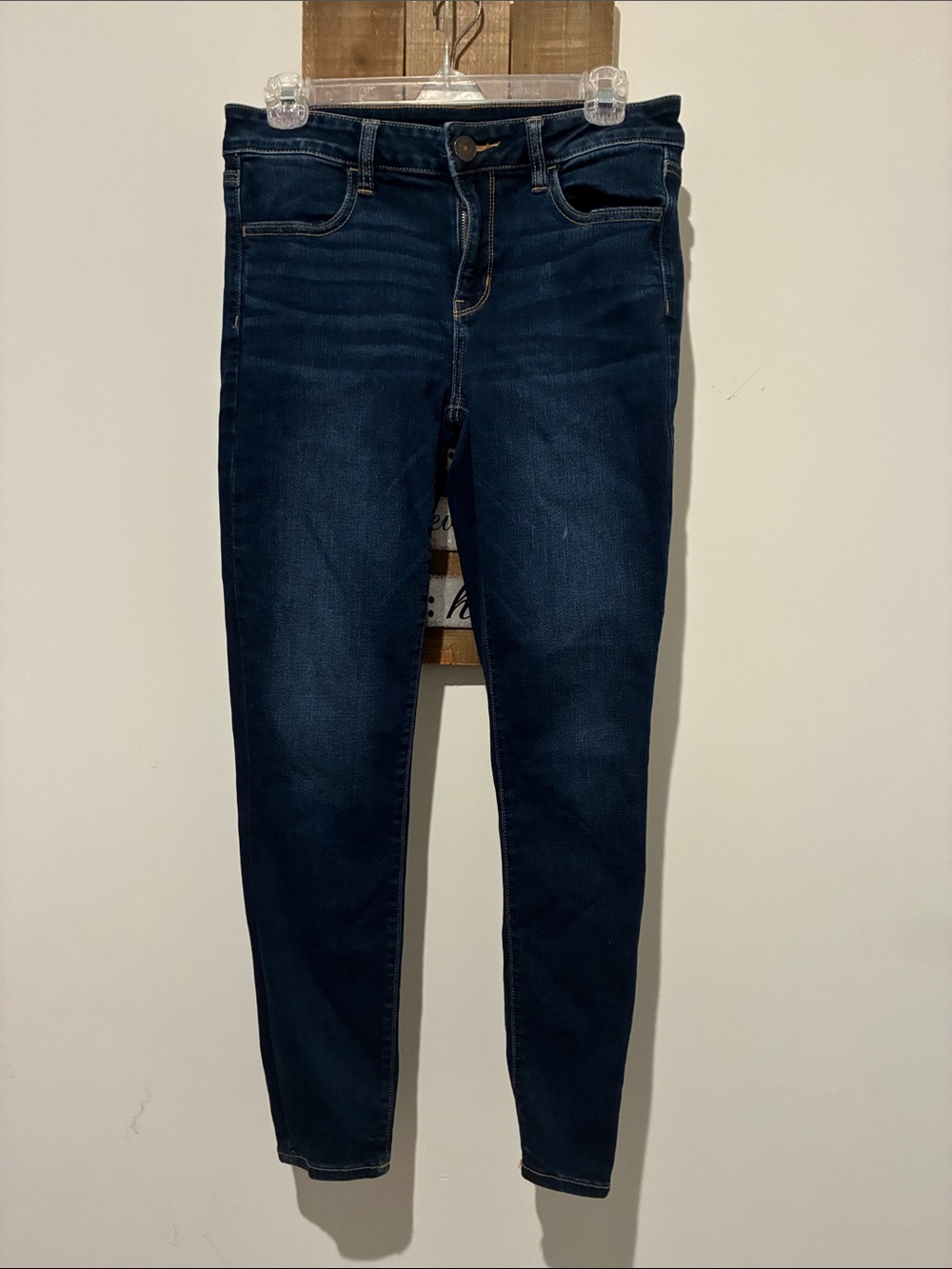 American Eagle Outfitters Dark Indigo Skinny Jeans